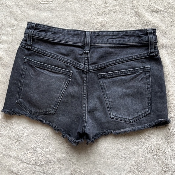 Free People Uptown Black Denim Shorts - Picture 6 of 12